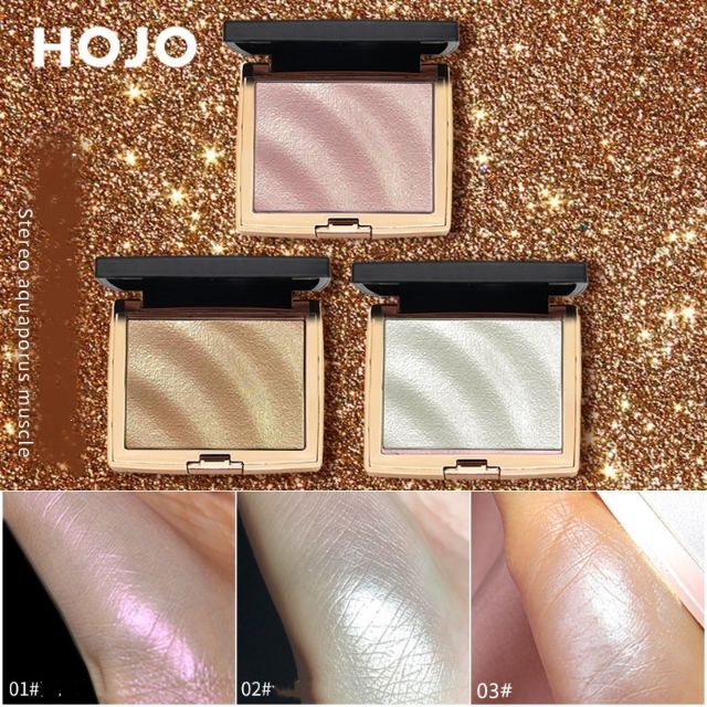 👑HOJO ของแท้ 👑 ไฮไลท์  เม็ดสีแน่น ไฮไลทหน้าโกลด์ ไฮไลท์การแต่งหน้าสามมิติ💖พร้อมส่ง💖NO.8029
