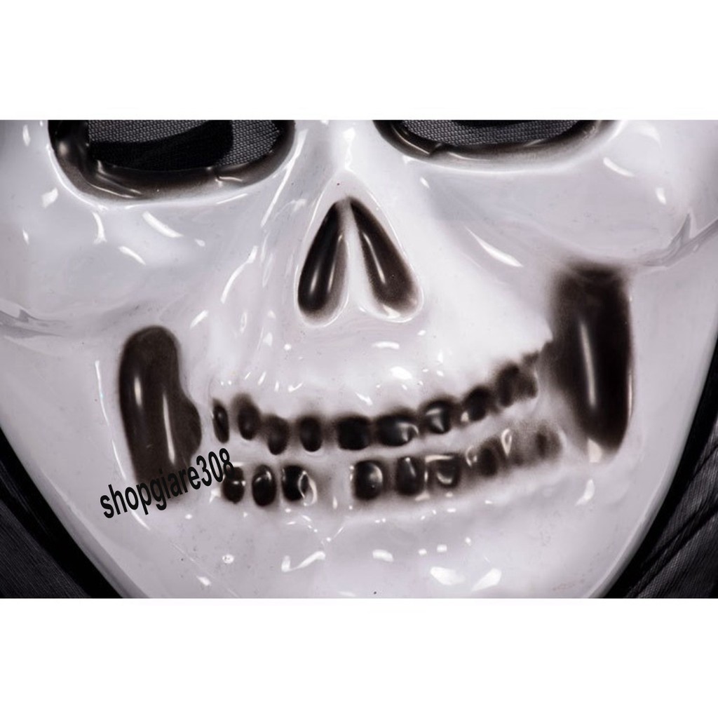 หน้ากากฮาโลวีน Scream Hidden Killer-f92-Ghost Team Mask-Deather Mask
