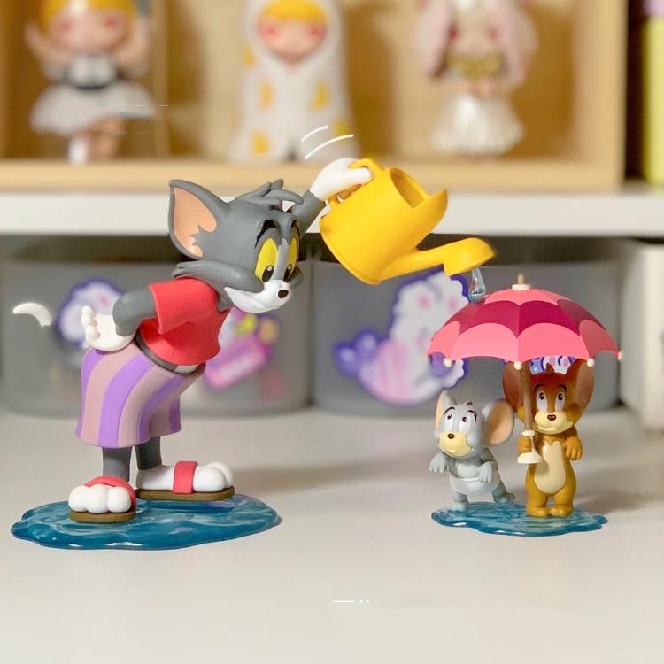 ของแท้52TOYS Tom and Jerry Daily Life 2 Series ยืนยันของขวัญรูปตุ๊กตา