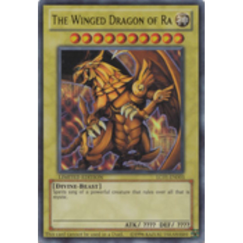 ภาษาอังกฤษ Yugioh The Winged Dragon Of RA LC01-EN003