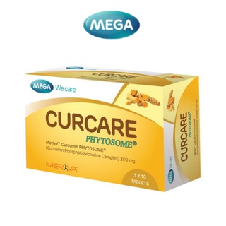 Mega Curcare Phytosome 30เม็ด เมก้า เคอแคร์ สารสกัดขมิ้นชัน