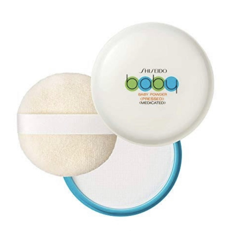 [แท้ 100% ส่งไว] Shiseido baby powder แป้งเด็กอัดแข็ง ล็อตใหม่ปี2025 เนื้อเนียน เบา เผยผิว เบาสบาย 50g