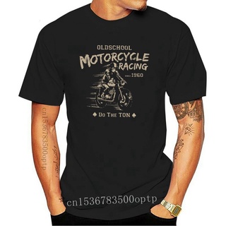 [S-5XL] เสื้อยืด พิมพ์ลายรถจักรยานยนต์ Oldschool Racings Cafe Racer NineT R NineT Scrambler สําหรับผู้ชาย 874658