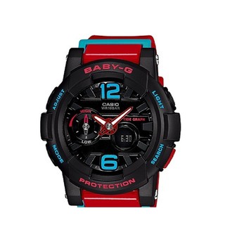 Casio Baby-G นาฬิกาข้อมืผู้หญิง สายเรซิ่น รุ่น BGA-180-4BDR - Black