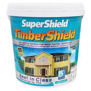 สีน้ำทาไม้ TOA TIMBERSHIELD BASE R เนียน 1 แกลลอน