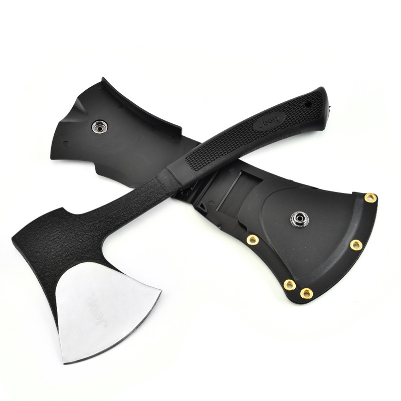 ขวาน Jeep ขวานเดินป่า แคมป์ปิ้ง น้ำหนักดีมาก พร้อมพกพา **มีของพร้อมส่ง** ขวานเดินป่า แคมป์ปิ้ง JEEP - รูปที่ 3