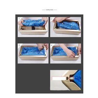 เจ้าแรก !!! พร้อมส่งด่วน เครื่องหุ้มรองเท้า Automatic Shoe Cover Dispenser Machine + Shoe Cover