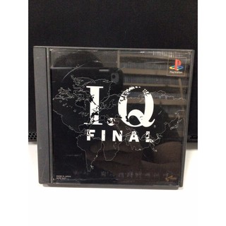 แผ่นแท้ [PS1] I.Q Final (Japan) (SCPS-10071) Intelligent Qube I.Q. IQ Kurushi Final Mental Blocks