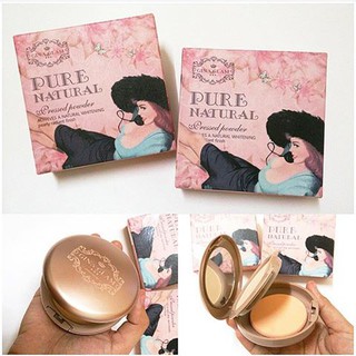 แป้งจีน่าเกลมพาวเดอร์ Sivanna Colors Gina Glam Pure Natural Pressed powder G09