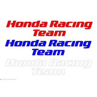 🌈สติ๊กเกอร์​ honda racing team มีหลายสี สั่งได้เลยพร้อมส่ง🌈มีเก็บเงินปลายทาง🌈