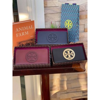 Tory burch charlie zip continental wallet