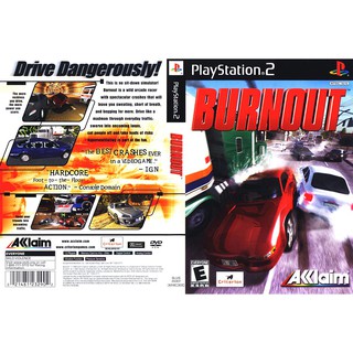 BURNOUT 1 [PS2 US : DVD5 1 Disc]