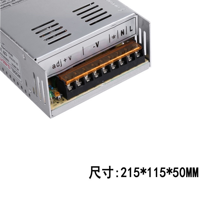 ถูกสุด! switching 12V40A หม้อแปลงไฟฟ้า Switching Power Supplyพร้อมส่ง