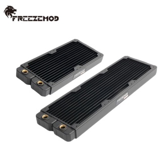 หม้อน้ำทองแดงคอมพิวเตอร์ Freezemod Copper Radiator PC Watercooling