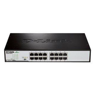 D-Link DGS-1016D GigaExpress 16-Port 10/100/1000 Rackmountable Switch (สีดำ)