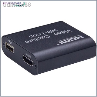 ☢4K HD Video Capture Card USB Loop 2.0 Cards Live Recording