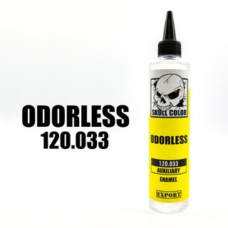 Skull Color 033 Odorless ตัวทำละลายสีน้ำมัน ชนิดกลิ่นน้อย ขนาด 250ml.
