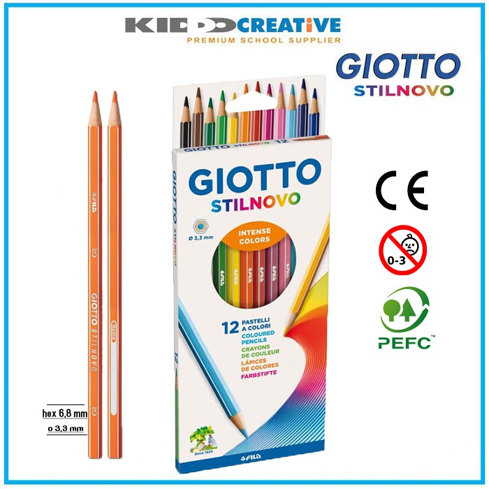 Giotto STILNOVO CARDBOARD 12 COLS