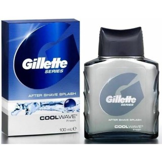 50 ml Gillette Series After Shave Splash : Cool Wave Fresh ยิลเลตต์ หลังโกนหนวด 50 ml