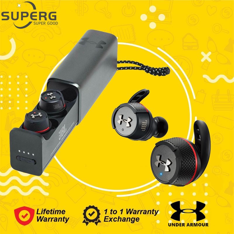 JBL & Under Armor Flash X In Ear Wireless Bluetooth Earphone หูฟังไร้สาย True Wireless พร้อมกล่องชาร