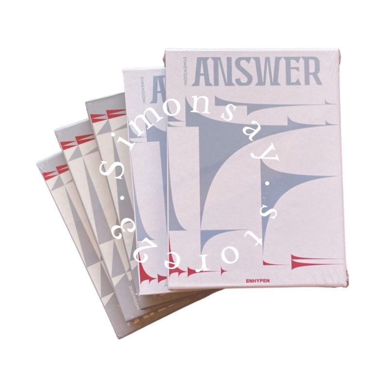 ENHYPENพร้อมส่งอัลบั้มDIMENSION : ANSWER