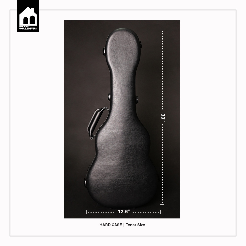 Hard Case Tenor Black กระเป๋าแบบแข็งใส่อูคูเลเล่ รูปที่ 2