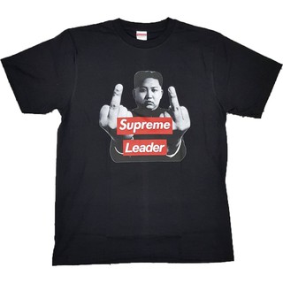 🧵 เสื้อยืด คอกลม แขนสั้น แฟชั่น สุพรีม supreme leader คิม kim เกาหลี