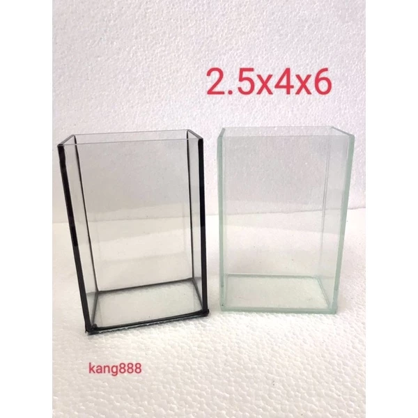 🔥🔥🔥โหลปลากัดขนาด 2.5x4x6 นิ้ว กระจกหนา 3 มิล