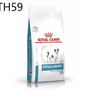 Royal Canin Hypoallergenic Small Dog 1kg สำหรับสุนัขพันธุ์เล็กแพ้อาหาร โปรตีนถั่วเหลือง Hypo Dry Food