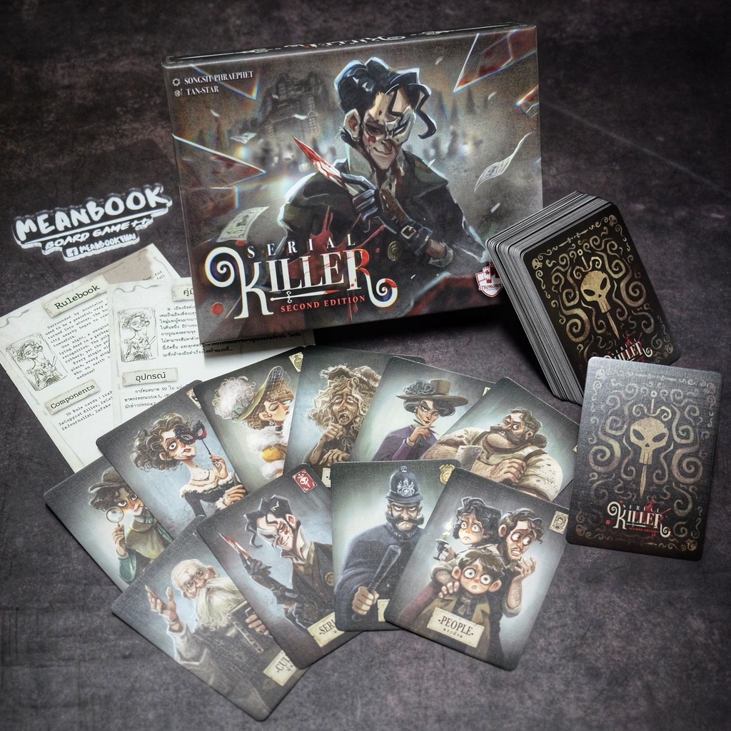 Serial Killer เกมฆาตกร 2nd Edition Board Game (ภาษาไทย) [G1]