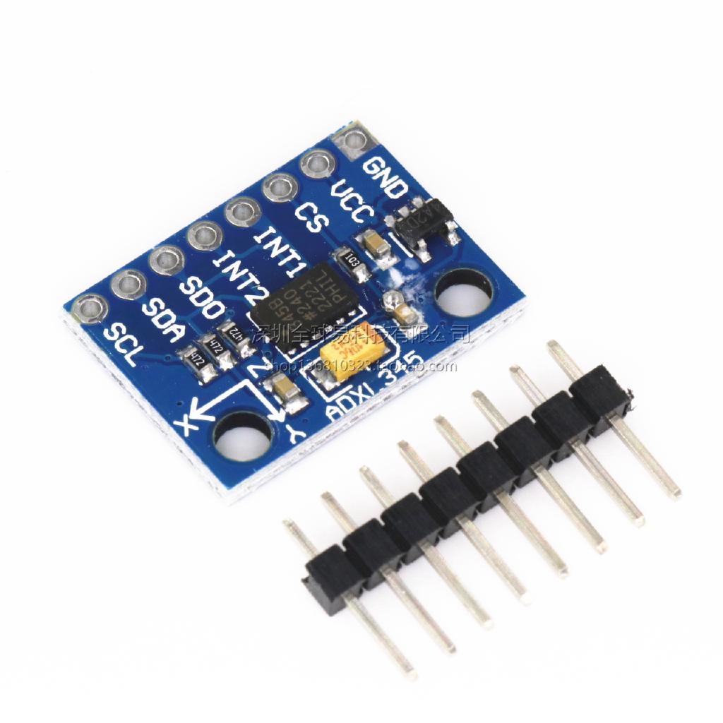 Gy-291 ADXL345 โมดูลเกียร์ดิจิทัล สามแกน IIC SPI สําหรับ Arduino