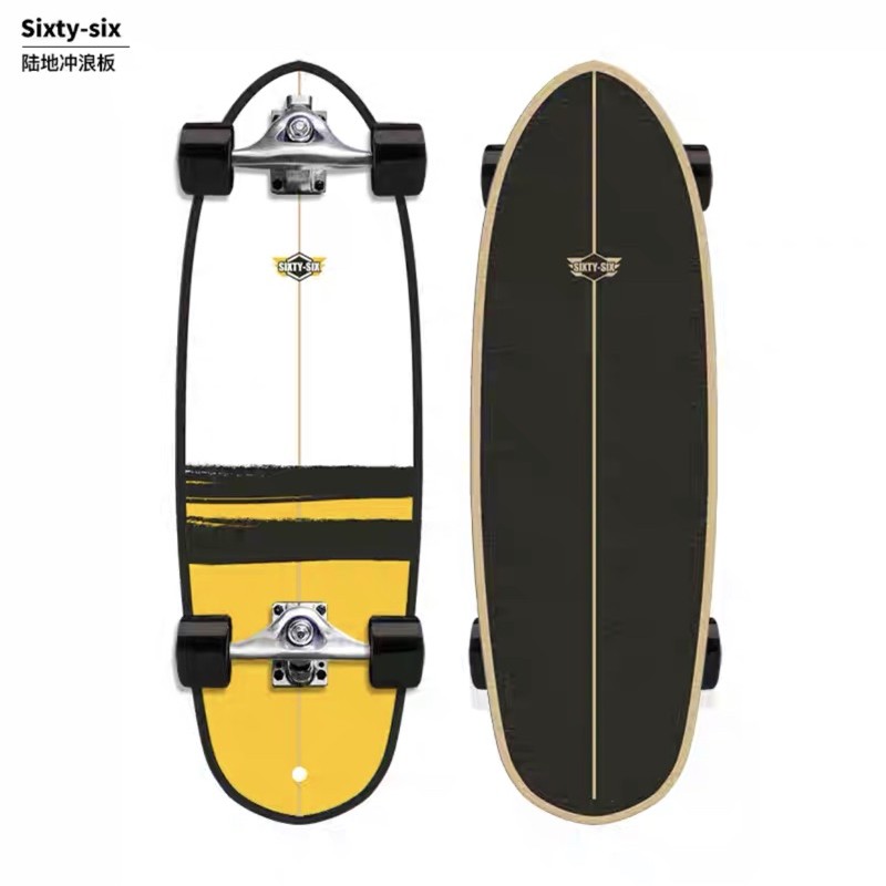 Sixty-Six Surfskate "Summer Rays" - Bumblebee