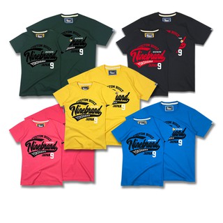 โปรโมชั่น : 9nine เสื้อสกรีนกำมะหยี่ รุ่น VL469