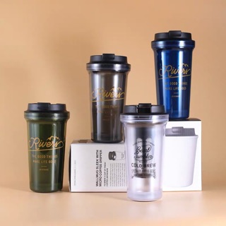 พร้อมส่ง📍 แก้วน้ำ Rivers Wallmug Bearl แก้วน้ำสองชั้น ขนาด 400ml พร้อมตัวใส้กรอง จากญี่ปุ่น 🇯🇵