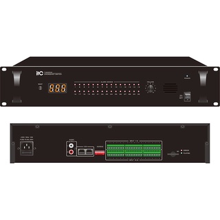 ITC Audio T-6223(A) Multi-voice message evacuation panel, built-in 30 channel fire alarm trigger, built-in Mp3 player