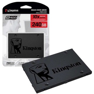 อุปกรณ์จัดเก็บข้อมูล KINGSTON 240 GB SSD SATA  A400 (SA400S37/240G)