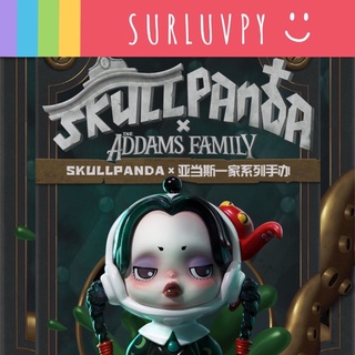 [🌈พร้อมส่ง☀️ระบุตัว] Pop Mart SKULLPANDA The Addams Family