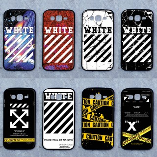 เคส Samsung  Grand 2  ลาย WHITE  ขอบนิ่มหลังแข็ง เคสมือถือ เคสโทรศัพท์ Case