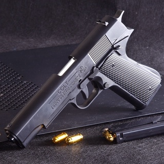 การดีดกระสุนอัตโนมัติที่แขวนโกดังว่าง Glock 1911 ของเล่นรุ่น prop gun