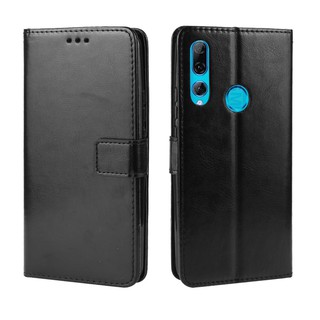 เคสสำ Huawei Y9 Prime 2019 Y9Prime2019 Y 9 Prime2019 Case Leather เคสฝาพับ มือถือแล