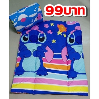 ☽ที่นอนเด็กอนุบาล99บาท ลายสติ้ด Stictเสื้อผ้าเด็กแรกเกิดเฟอร์นิเจอร์ ที่นอนเด็ก🎁🎀✨🎗🎈