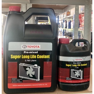 Toyota Pre-mixed Super Long Life Coolant น้ำยาเติมหม้อน้ำรถยนต์โตโยต้า แท้ 100%