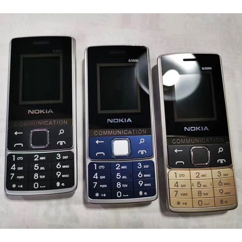 โทรศัพท์มือถือ NOKIA  PHONE 6300 (สีกรม)  3G/4G  รุ่นใหม่ โนเกียปุ่มกด