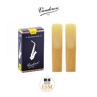 Vandoren ลิ้นอัลโต แซก Alto Saxophone รุ่น Traditional No. 2 1/2 (Pack of 2)