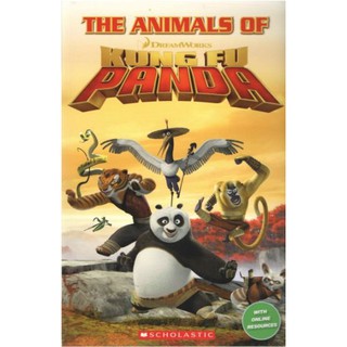 DKTODAY หนังสือ POPCORN READERS STARTER:THE ANIMALS OF KUNG FU PANDA