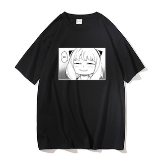 DRG Japan Manga Spy X Family Funny Unisex Anya Forger Anime T-shirts Women Harajuku T Shirt Short Sleeve Female Kawaii L