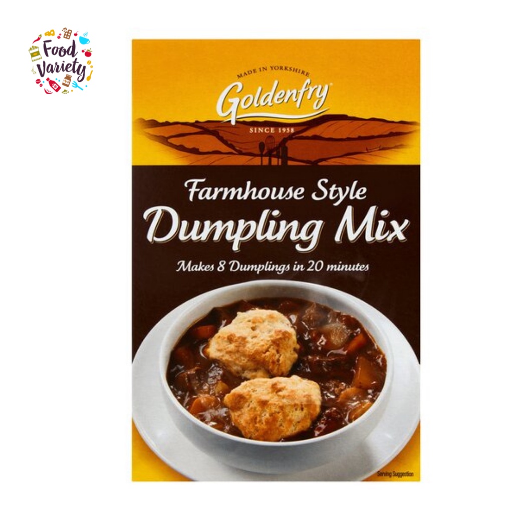 Goldenfry Farmhouse Style Dumpling Mix 142g โกลเด้นฟราย เกี๊ยวซ่าสไตล์ฟาร์มเฮาส์ 142กรัม