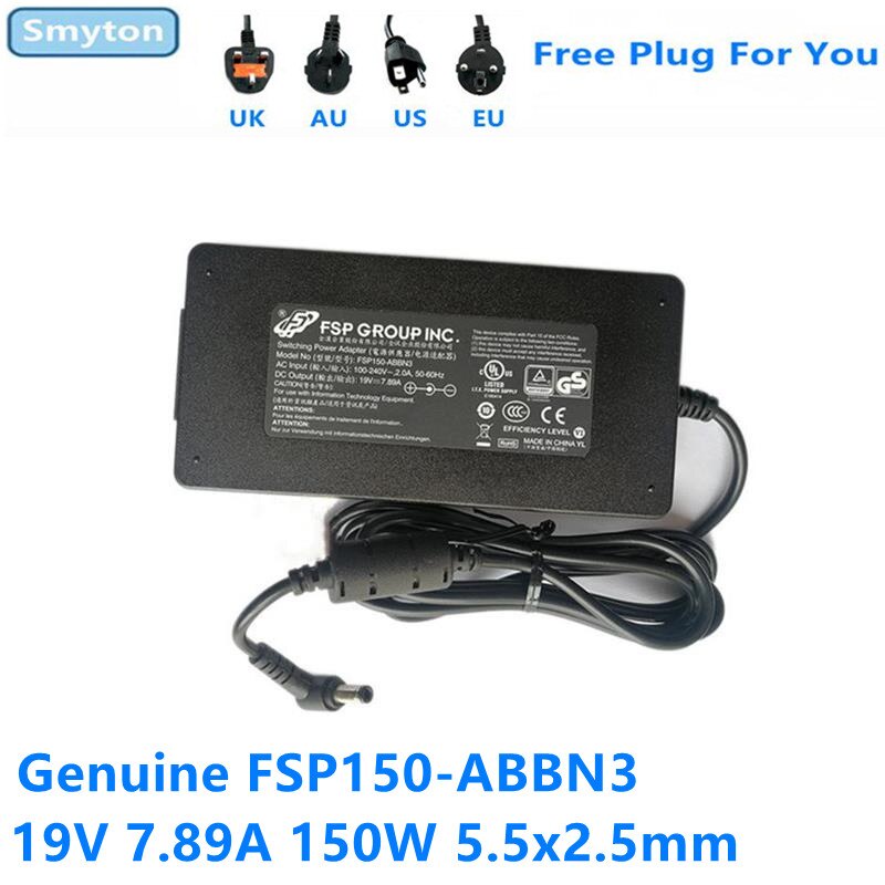 ของแท้บาง FSP FSP150-ABBN3 19V 7.89A 150W FSP150-ABAN1 แหล่งจ่ายไฟอะแดปเตอร์ AC สําหรับ CYBERPOWER N