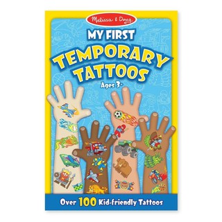 [ของแท้ USA] Melissa and Doug รุ่น 2947 สติ๊กเกอร์แทททูเด็ก 100 ชิ้นรุ่นเด็กผู้ชาย Temporary Kid Tattoos อย่างดี ติดง่าย