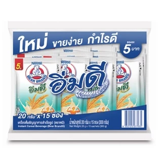 อิ่มดี เครื่องดื่มธัญญาหารสำเร็จรูป 20กรัม x 15ซอง